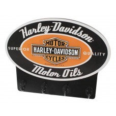 Harley-Davidson Motor Oil Custom-Cut Bar & Shield Key Rack, Black HDL-15307   201924797436